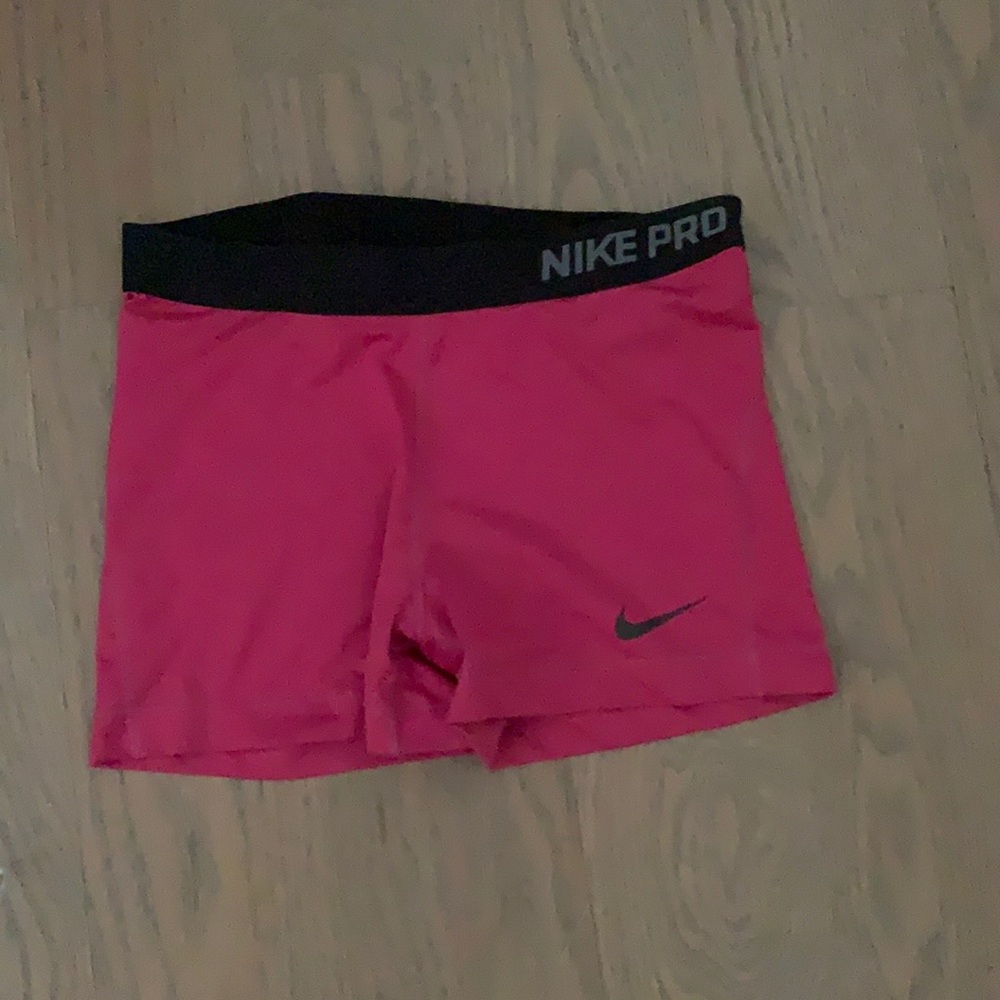 pink nike pros